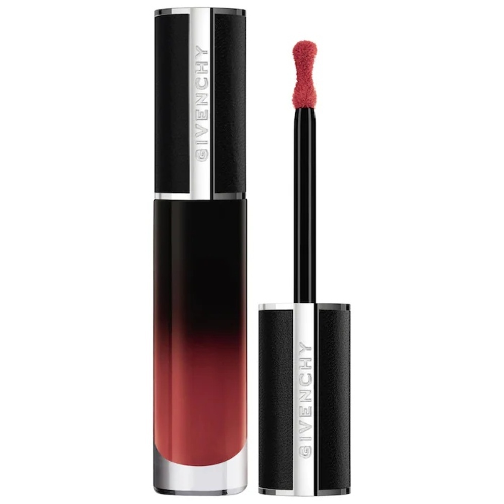 NWOB Givenchy Le Rouge Interdit Cream Velvet Lipstick - 27 Rouge Infusé